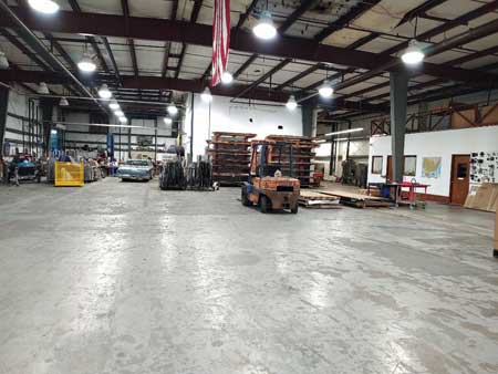 Another shot of Schrader's Smoker Service warehouse