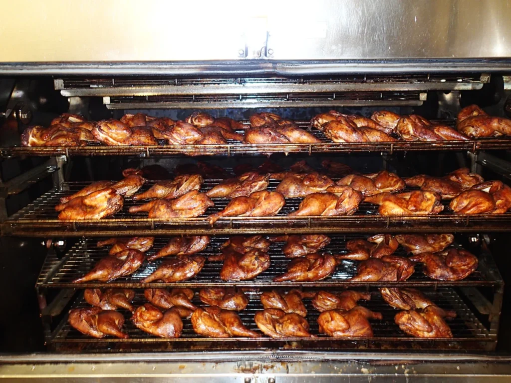Chicken In Smoker